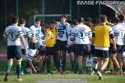 2014-11-02 CUS PoliMi Rugby-ASRugby Milano 0088